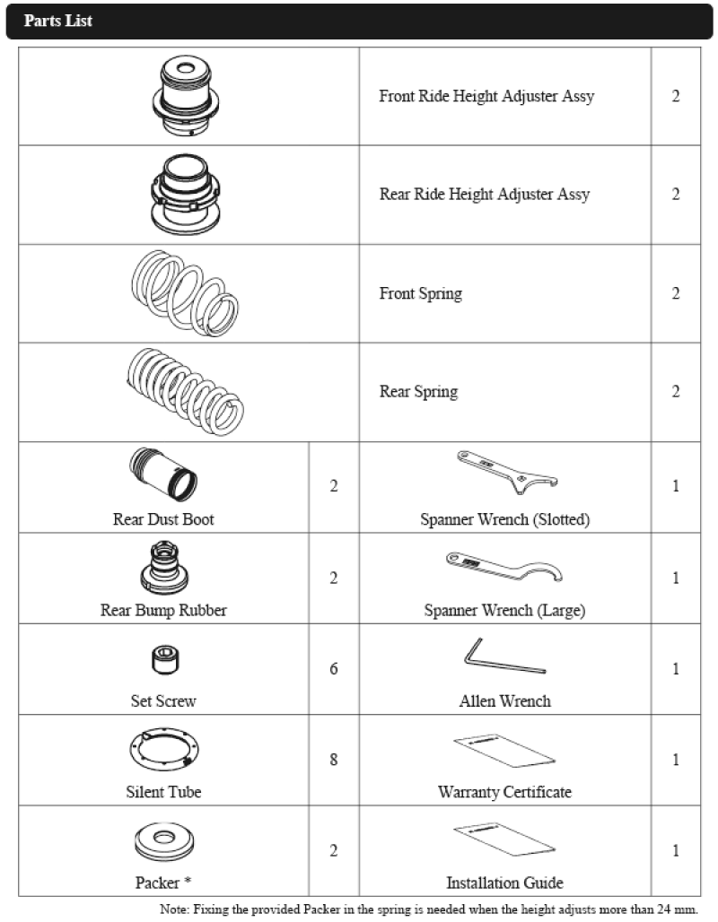 Load image into Gallery viewer, HKS TOYOTA SUPRA A90 ADJUSTABLE SPRING KIT
