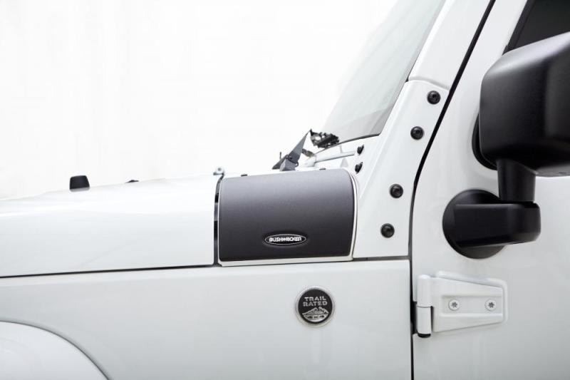 Load image into Gallery viewer, Bushwacker 07-18 Jeep Wrangler Trail Armor Cowl Cover - Black
