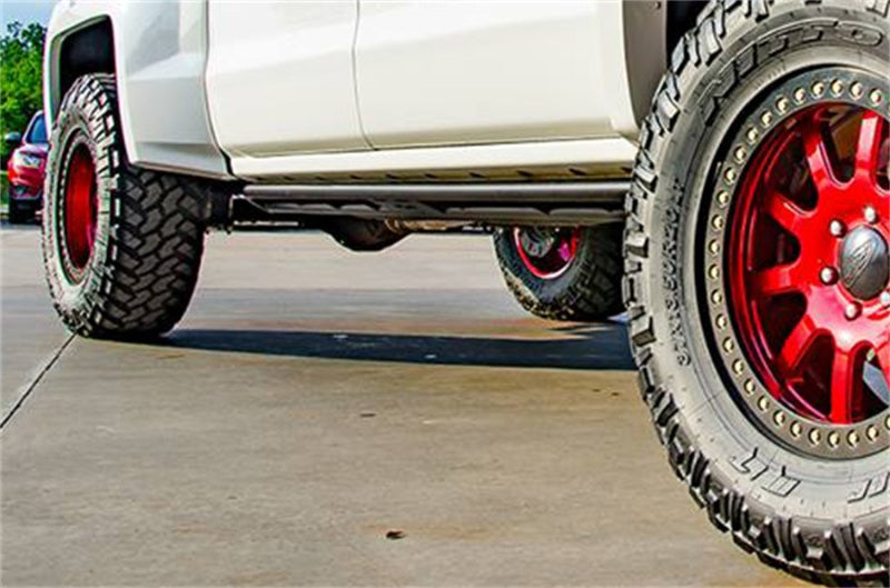 Load image into Gallery viewer, N-Fab RKR Rails 16-17 Toyota Tacoma Double Cab - Tex. Black - 1.75in
