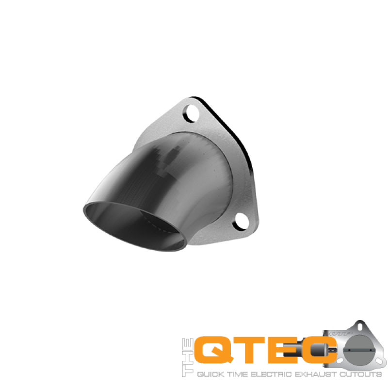 Load image into Gallery viewer, QTP 3in Bolt-On QTEC Adjustable Turn Down
