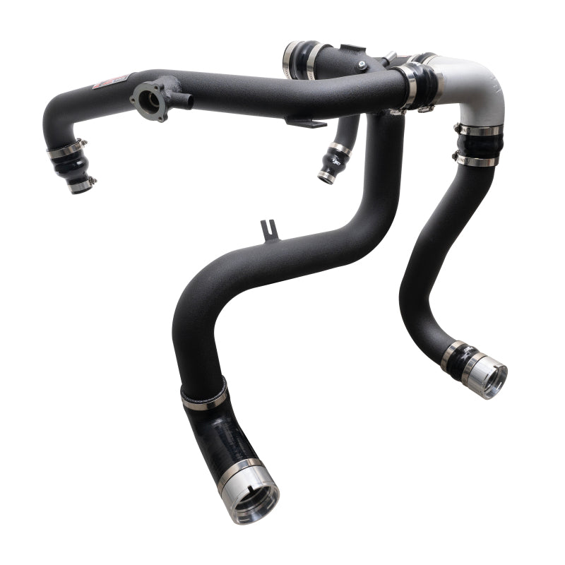 Load image into Gallery viewer, Injen 21-23 Ford Bronco 2.7L V6 (TT) EcoBoost SES Intercooler Pipes - Wrinkle Black
