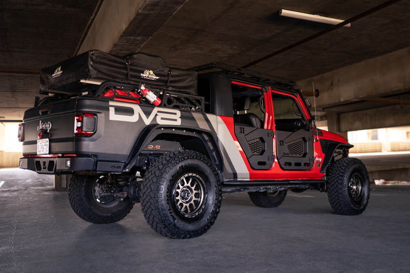 Load image into Gallery viewer, DV8 Offroad 18-22 Jeep Wrangler JL/JT Spec Series Half Doors - Rear Set
