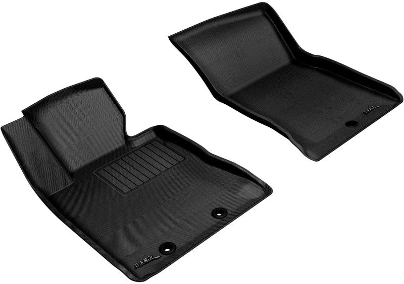 Load image into Gallery viewer, 3D MAXpider 2012-2016 Hyundai Genesis Kagu 1st Row Floormat - Black
