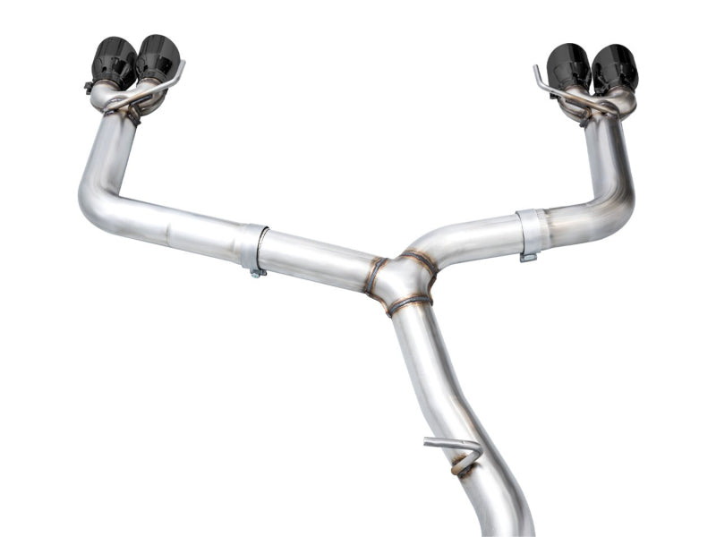 Load image into Gallery viewer, AWE Tuning 2022+ VB Subaru WRX Track Edition Exhaust - Diamond Black Tips
