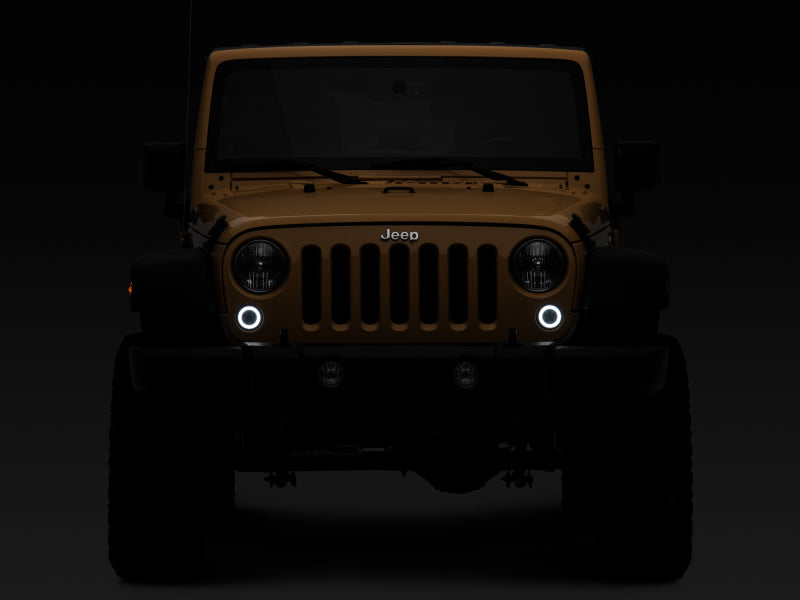 Load image into Gallery viewer, Raxiom 07-18 Jeep Wrangler JK Axial Series LED Turn Signals w/ Halo (Smoked)
