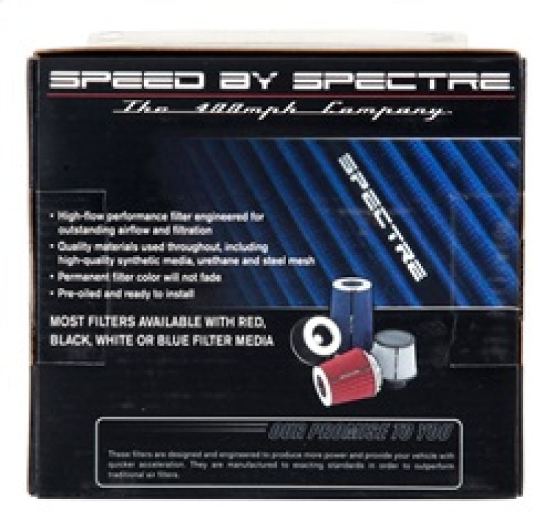 Load image into Gallery viewer, Spectre Adjustable Conical Air Filter 5-1/2in. Tall (Fits 3in. / 3-1/2in. / 4in. Tubes) - Blue

