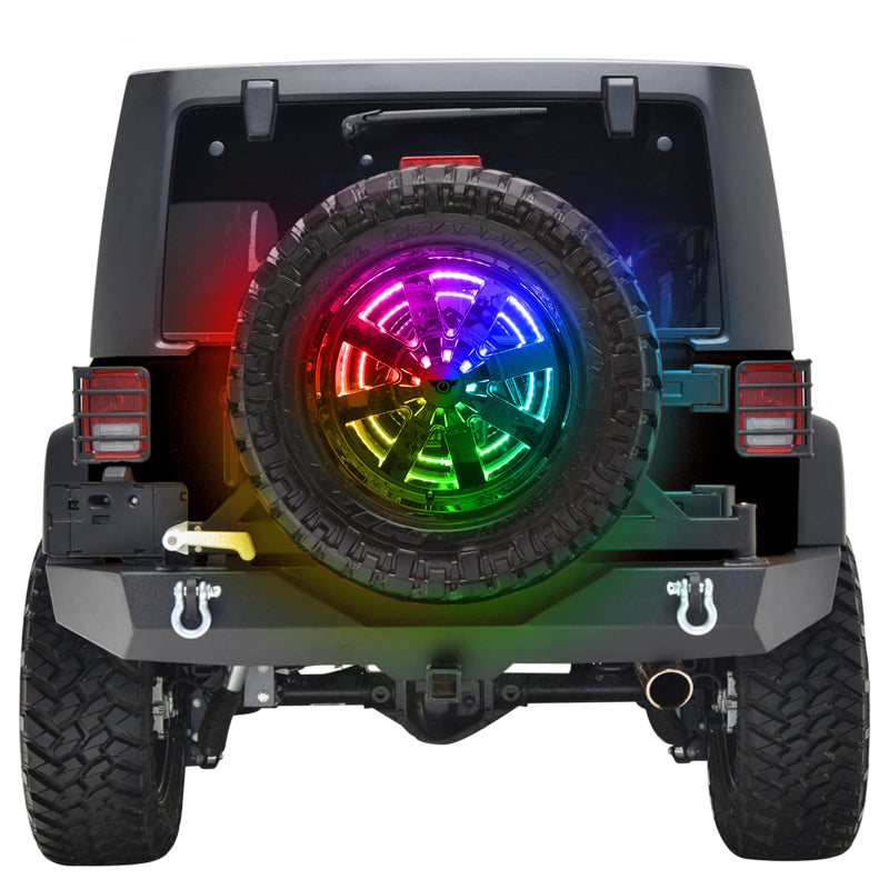 Oracle LED Illuminated Wheel Ring 3rd Brake Light - ColorSHIFT w/o  Controller