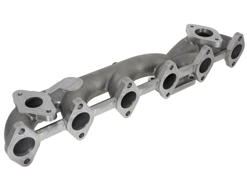 Load image into Gallery viewer, aFe Power BladeRunner Ductile Iron Exhaust Manifold w/ EGR 07.5-15 Dodge Diesel Trucks L6-6.7L (td)
