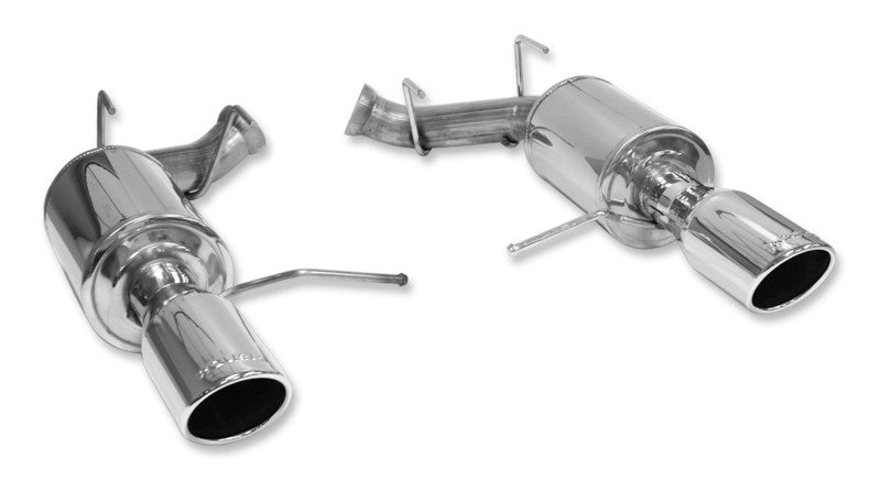 Load image into Gallery viewer, ROUSH 2011-2014 Ford Mustang V6 Enhanced Sound Dual Axle-Back w/ Round Tips
