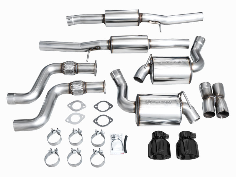 Load image into Gallery viewer, AWE 2023 Nissan Z RZ34 RWD Touring Edition Catback Exhaust System w/ Diamond Black Tips
