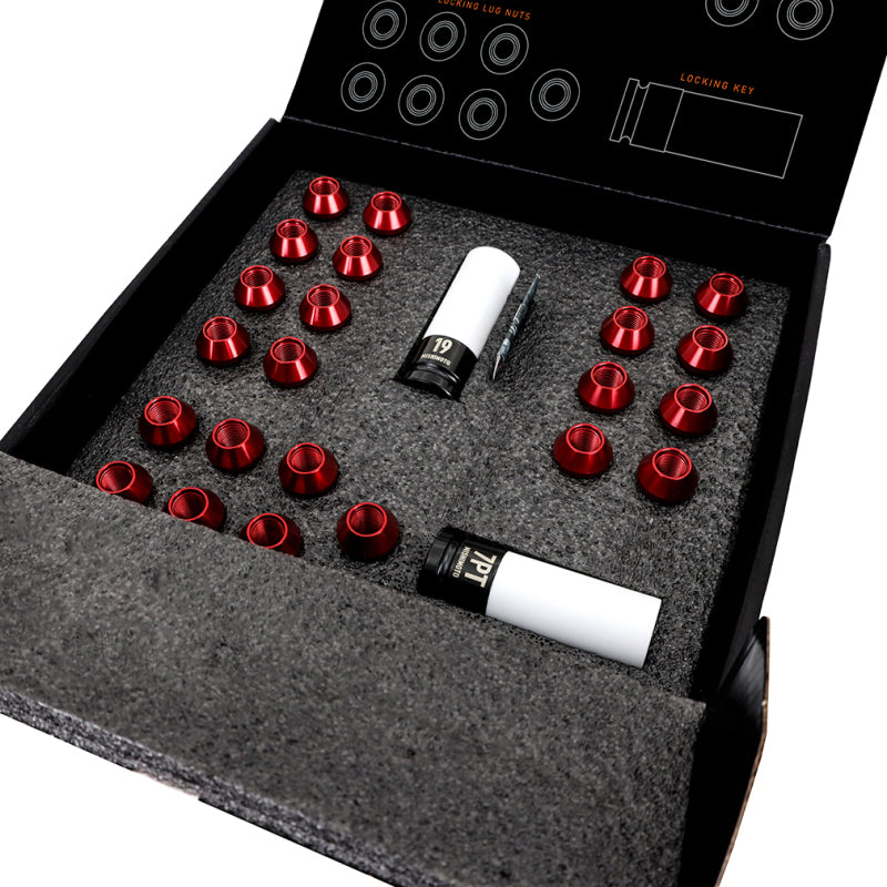 Load image into Gallery viewer, Mishimoto Aluminum Locking Lug Nuts 1/2 X 20 23pc Set Black
