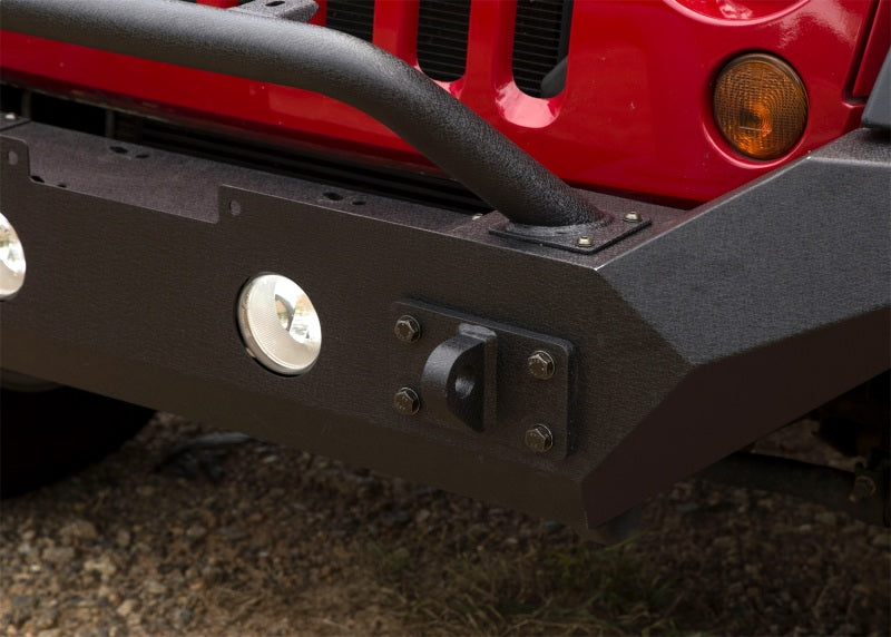 Load image into Gallery viewer, Rugged Ridge Spartan Front Bumper HCE W/Overrider 07-18 Jeep Wrangler JK
