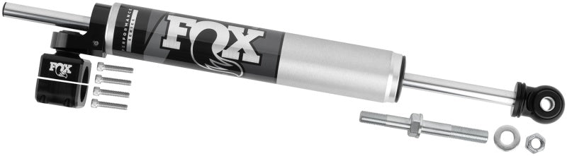 Load image into Gallery viewer, Fox 2007+ Jeep JK 8.2in 2.0 Tie Rod Clamp Steering Stabilizer
