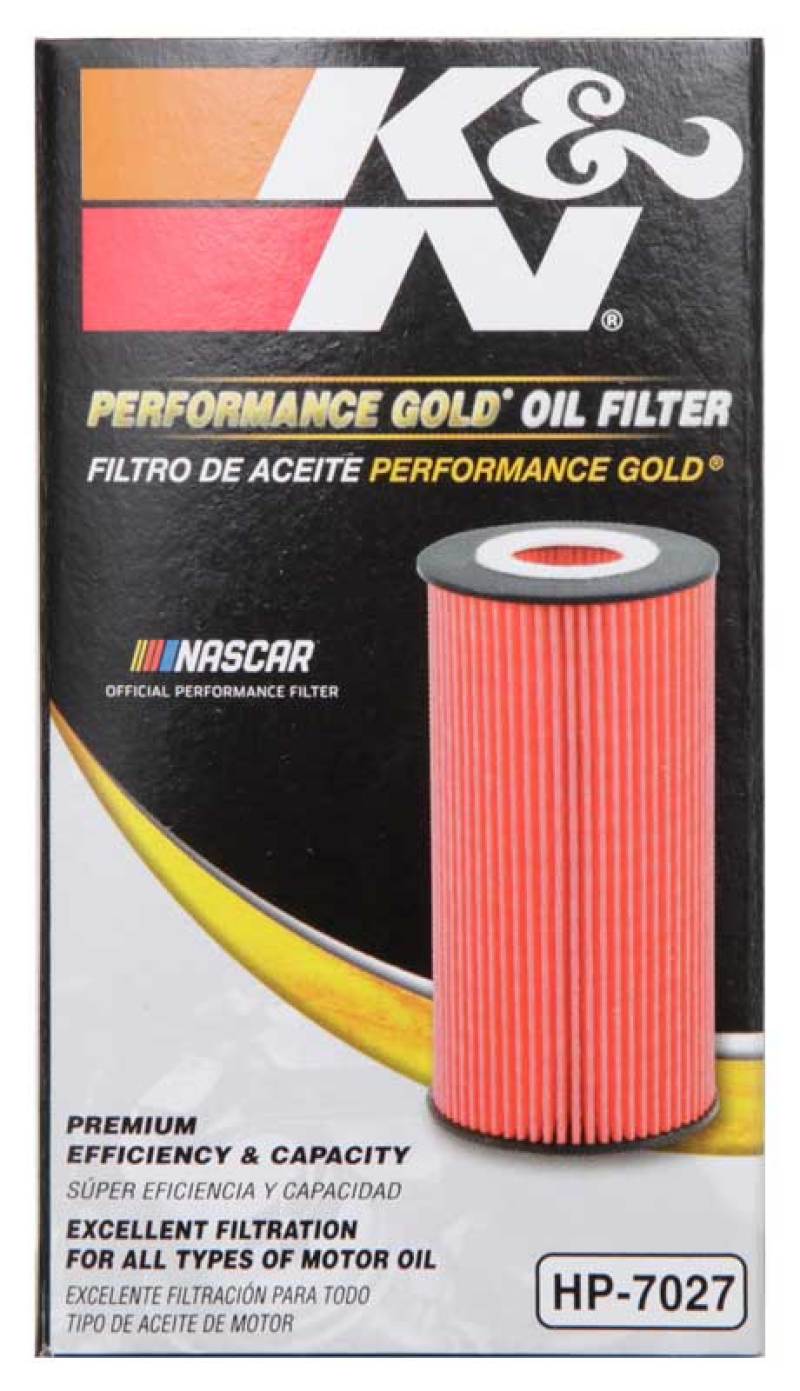 Load image into Gallery viewer, K&amp;N Performance Oil Filter for 09-19 GM 1.4L / 1.6L / 1.8L w/ Hengst Filter Housing
