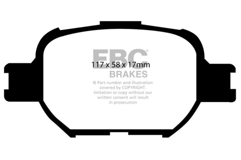 Load image into Gallery viewer, EBC 04-10 Scion TC 2.4 Redstuff Front Brake Pads
