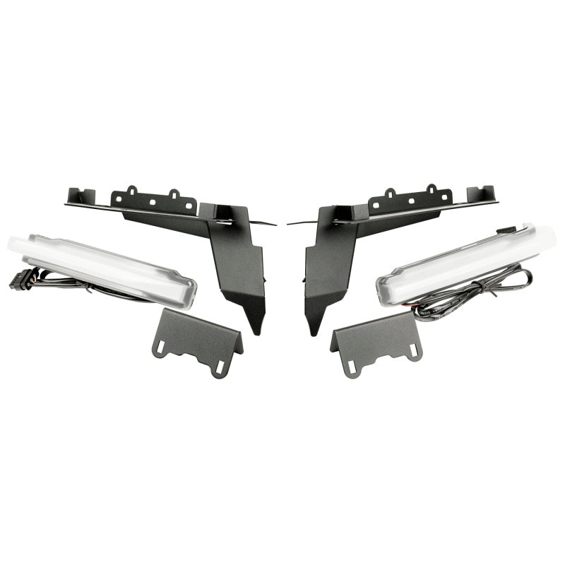 Load image into Gallery viewer, Rugged Ridge Chop Brackets Front Fender 18-21 Jeep Wrangler JL/JT Rubicon w/ DRLs
