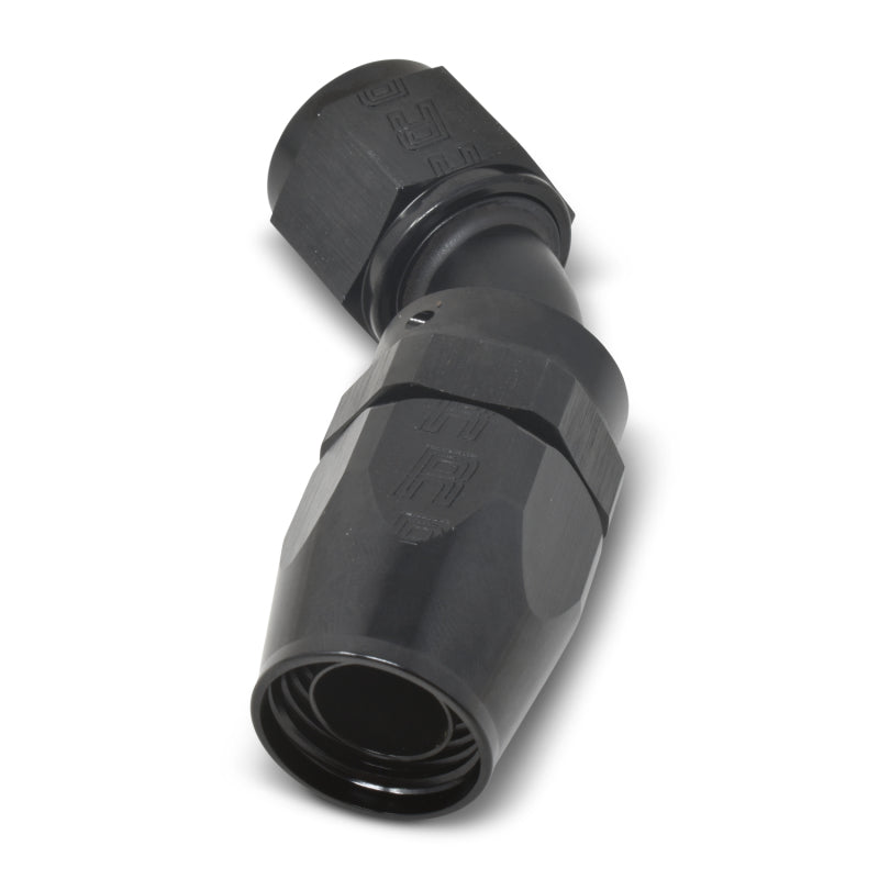 Load image into Gallery viewer, Russell Performance -6 AN Black 45 Degree Full Flow Hose End

