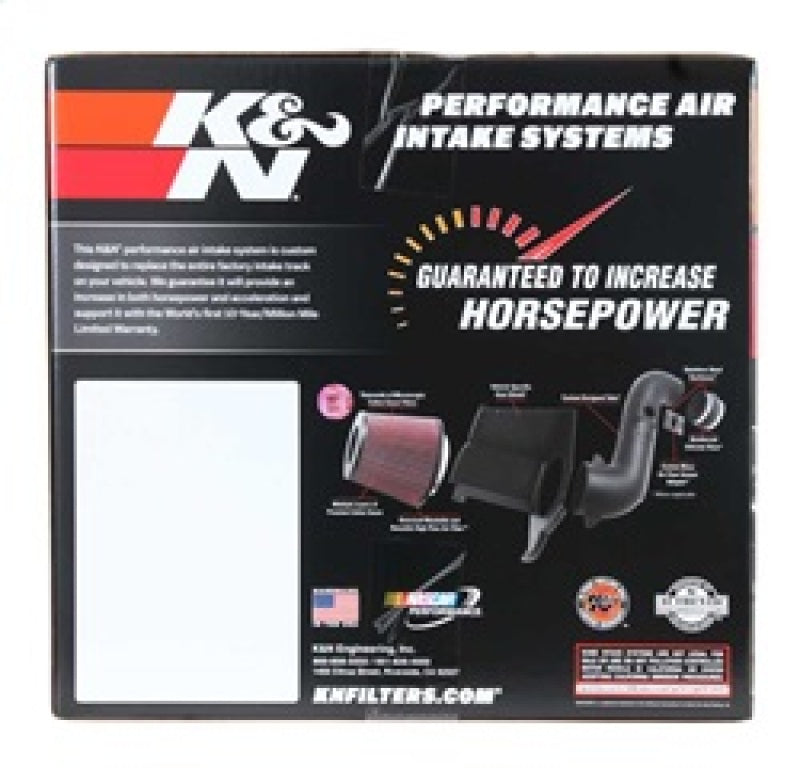 Load image into Gallery viewer, K&amp;N 63 Series Aircharger Performance Intake Kit Chevy/GMC 14-15 Silverado/Sierra 1500 5.3L/6.2L V8
