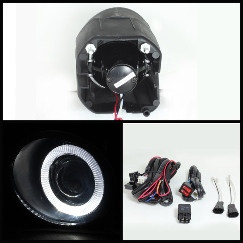 Load image into Gallery viewer, Spyder Nissan Maxima 00-01/Frontier 01-04 Projector Fog Lights w/swch Smke FL-P-NM00-HL-SM
