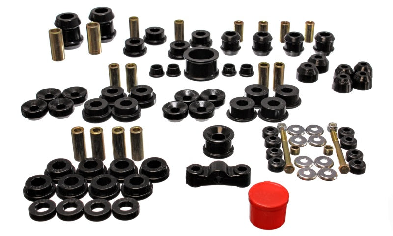 Load image into Gallery viewer, Energy Suspension 94-01 Acura Integra (except Type R) Black Hyper-Flex Master Bushing Set
