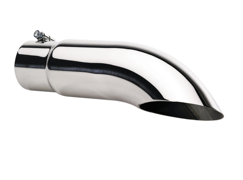 Load image into Gallery viewer, Gibson Turn Down Slash-Cut Tip - 3in OD/2.25in Inlet/12in Length - Stainless
