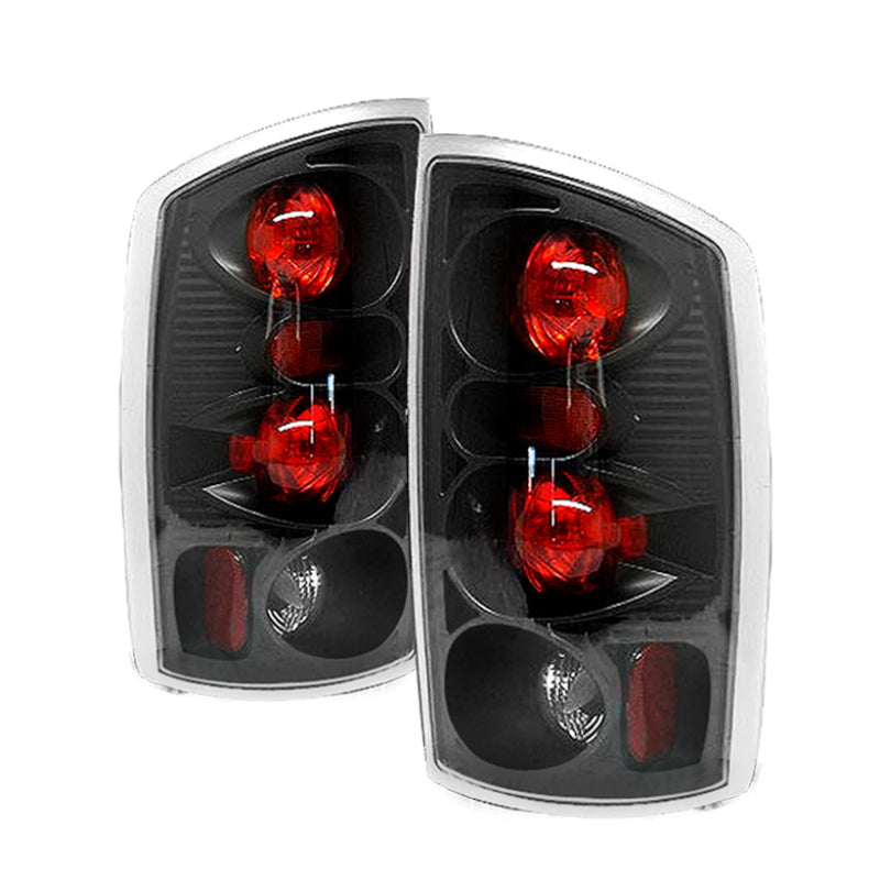 Load image into Gallery viewer, Spyder Dodge Ram 02-06 1500/Ram 2500/3500 03-06 Euro Style Tail Lights Black ALT-YD-DRAM02-BK
