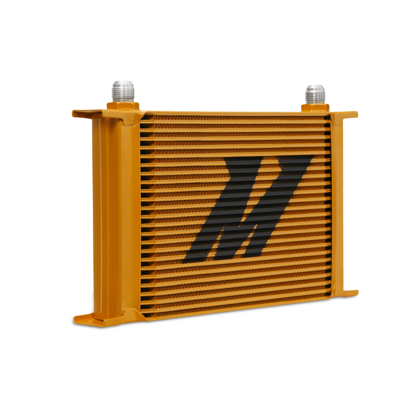 Load image into Gallery viewer, Mishimoto Universal 25-Row Oil Cooler - Gold
