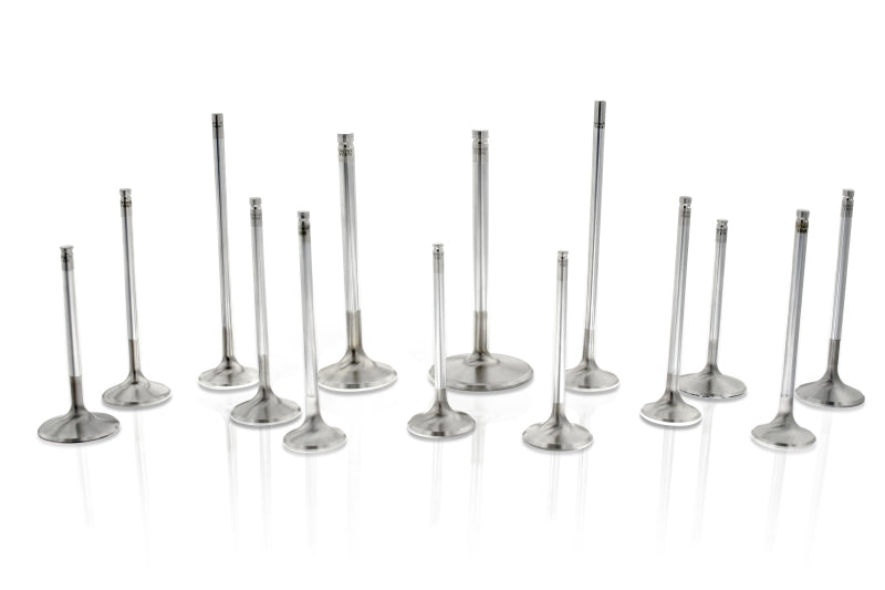 Load image into Gallery viewer, Ferrea Mitsubishi 4B11T 36mm 5.47mm 113.25mm 15 Deg S-Flo +1mm Sgl Grv Comp Plus Int Valve- Set of 8
