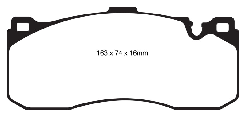 Load image into Gallery viewer, EBC 08-10 BMW 135 3.0 Twin Turbo Redstuff Front Brake Pads
