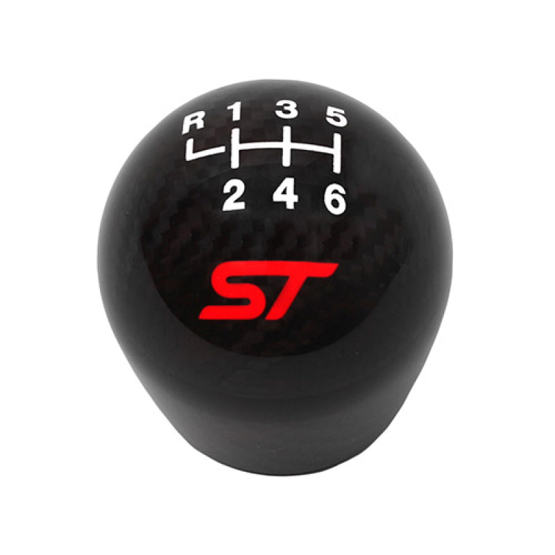 Load image into Gallery viewer, Ford Racing Focus ST Black Carbon Fiber Shift Knob 6 Speed
