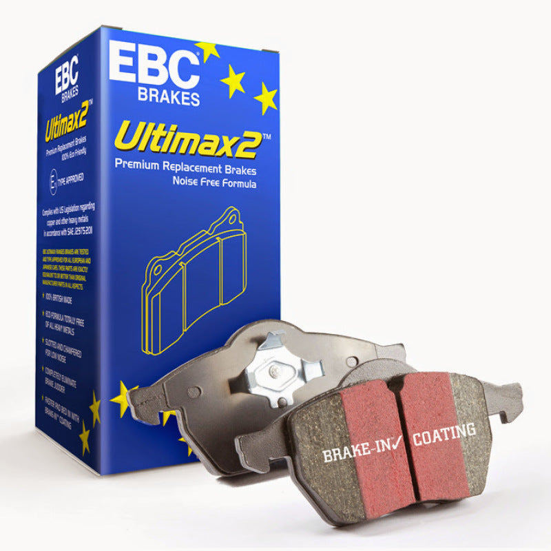 Load image into Gallery viewer, EBC 14+ Nissan Juke 1.6 Turbo Nismo RS Ultimax2 Front Brake Pads
