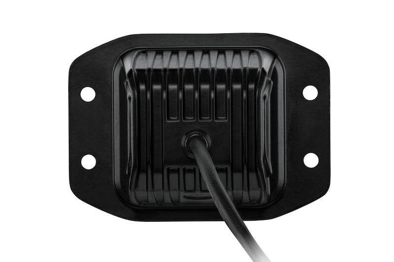 Load image into Gallery viewer, Hella Universal Black Magic 3.2in L.E.D. Cube Kit - Flood Beam (Flush Mount)
