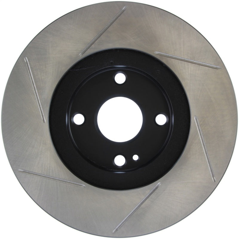 Load image into Gallery viewer, StopTech Power Slot 01-05 Mazda Miata Sport Suspension/Turbo SportStop Slotted Front Left Rotor
