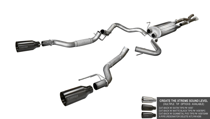 Load image into Gallery viewer, Corsa 2017 Ford F-150 Raptor Super Cab / Super Crew Cab 3.5L V6 X-Pipe

