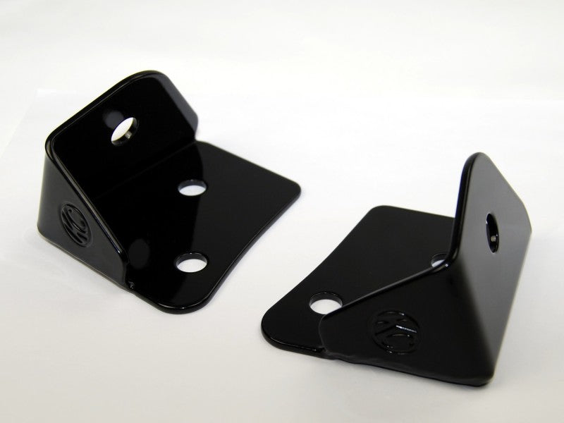 Load image into Gallery viewer, KC HiLiTES 07-18 Jeep JK A-Pillar Windshield Light Mount Bracket Set (Pair) - Black

