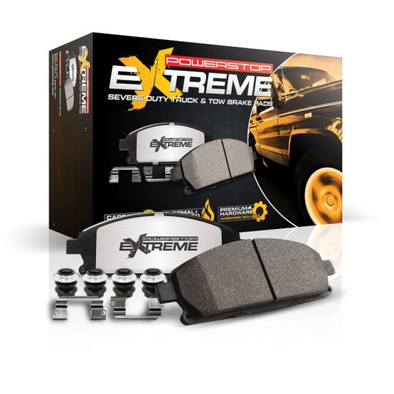 Load image into Gallery viewer, Power Stop 08-11 Lexus LX570 Front Z36 Truck &amp; Tow Brake Pads w/Hardware
