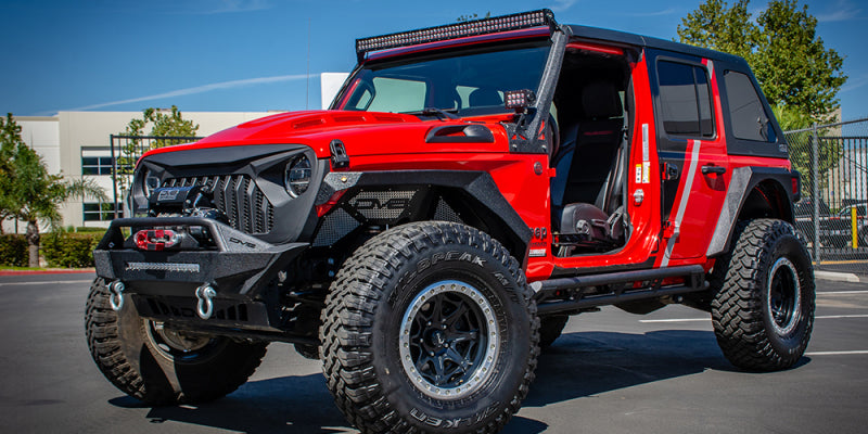 Load image into Gallery viewer, DV8 Offroad 2018+ Jeep JL/ Gladiator Angry Grill

