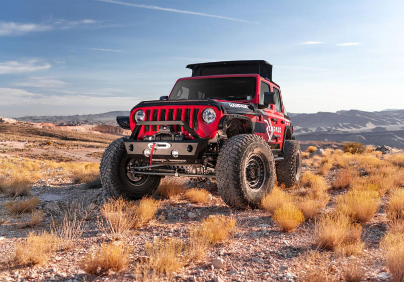 Load image into Gallery viewer, Rampage 2018-2021 Jeep Wrangler JL 4-Door Trailview Fastback - Black Diamond

