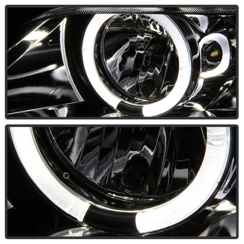 Load image into Gallery viewer, Spyder BMW Z3 96-02 Projector Headlights LED Halo Chrome High H1 Low H1 PRO-YD-BMWZ396-HL-C
