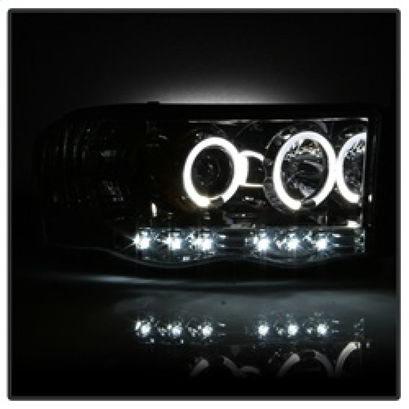 Load image into Gallery viewer, Spyder Dodge Ram 1500 02-05/Ram 2500 03-05 Projector Headlights LED Halo LED Chrm PRO-YD-DR02-HL-C
