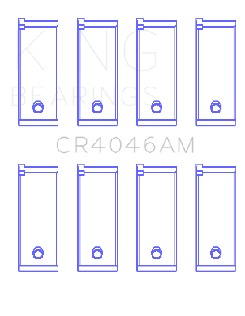 Load image into Gallery viewer, King Acura D16A1 (Size STD) Rod Bearing Set
