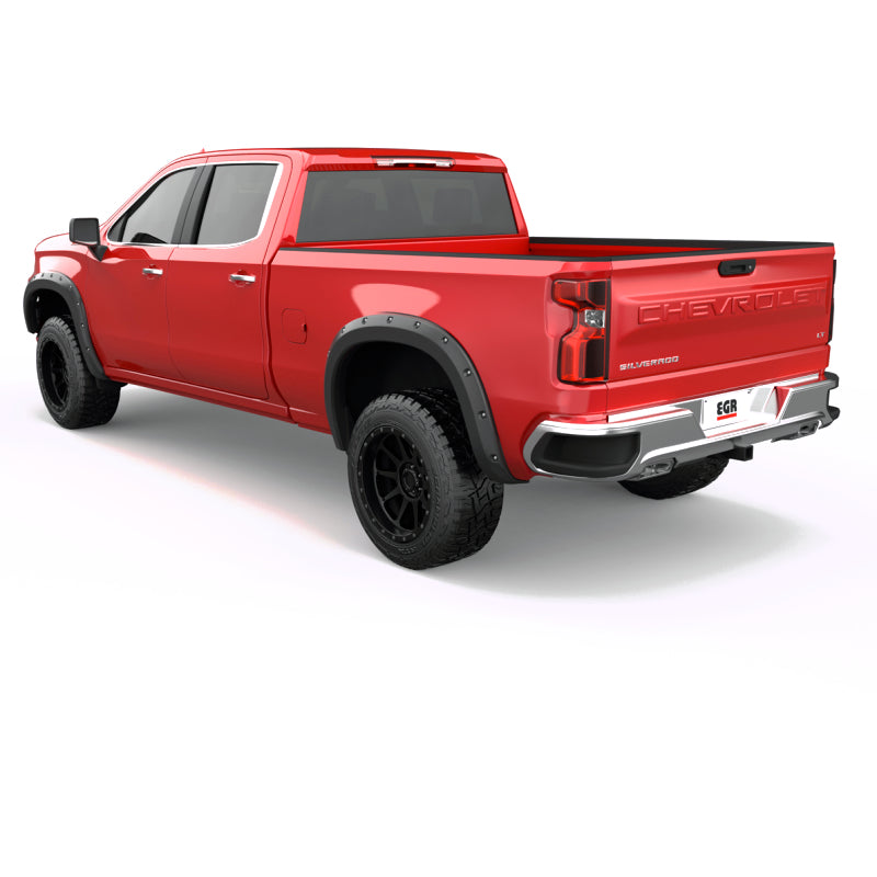 Load image into Gallery viewer, EGR 19-22 Chevrolet Silverado 1500 Baseline Bolt Style Fender Flares (Set of 4)
