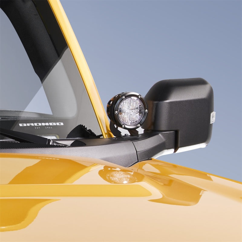 Load image into Gallery viewer, Ford Racing 2021+ Ford Bronco Mirror Mounted 4in Rigid LED Lights Kit
