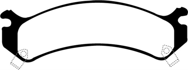 Load image into Gallery viewer, EBC 01-05 Cadillac Deville 4.6 HD Yellowstuff Front Brake Pads
