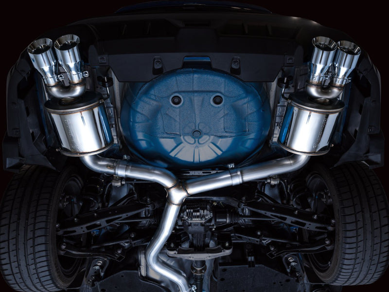 Load image into Gallery viewer, AWE Tuning 2022+ VB Subaru WRX Touring Edition Exhaust - Chrome Silver Tips
