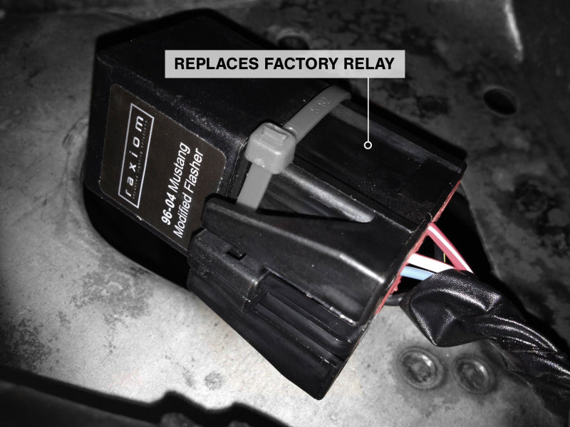 Load image into Gallery viewer, Raxiom 96-04 Ford Mustang Excluding 99-01 Cobra Modified Turn Signal Flasher V1
