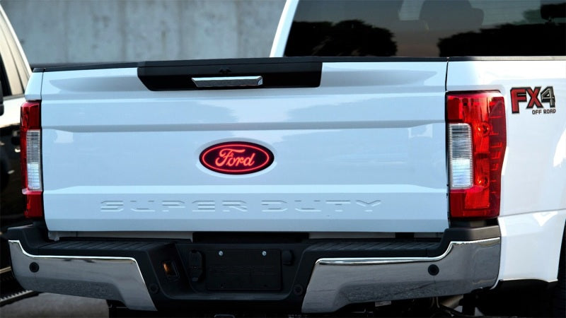 Load image into Gallery viewer, Putco 21-22 Ford F-150 Front Luminix Ford LED Emblem - w/ Camera CutOut
