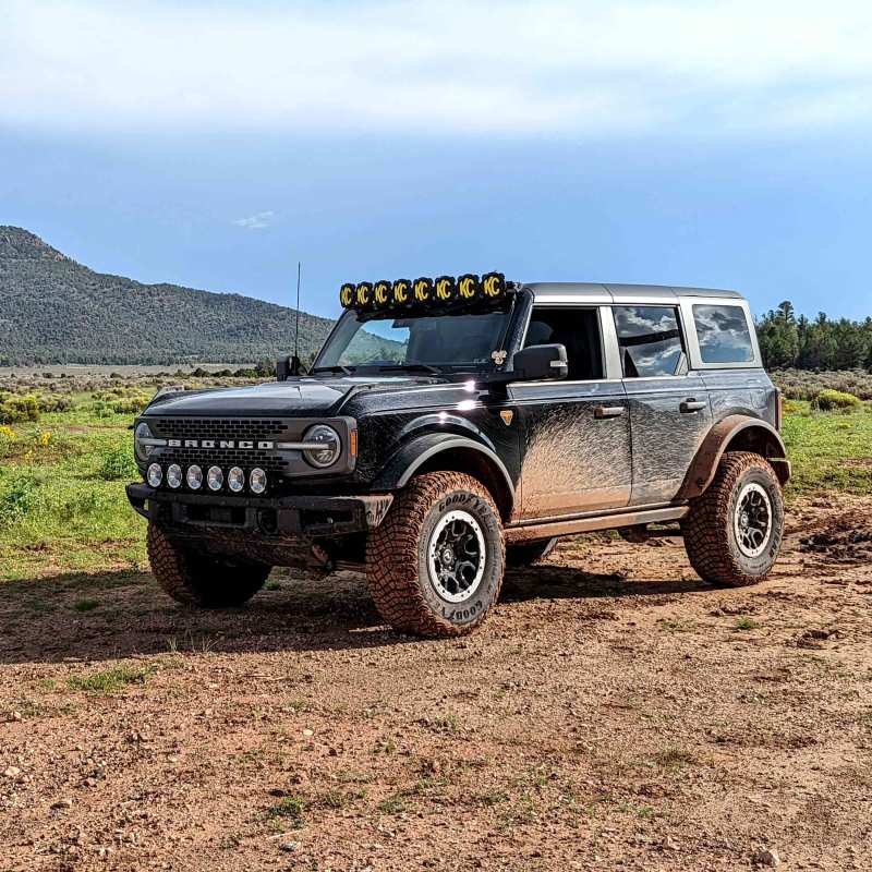 Load image into Gallery viewer, KC HiLiTES 21+ Ford Bronco 39in. Gravity LED Pro6 Light Bar Kit Front Bumper
