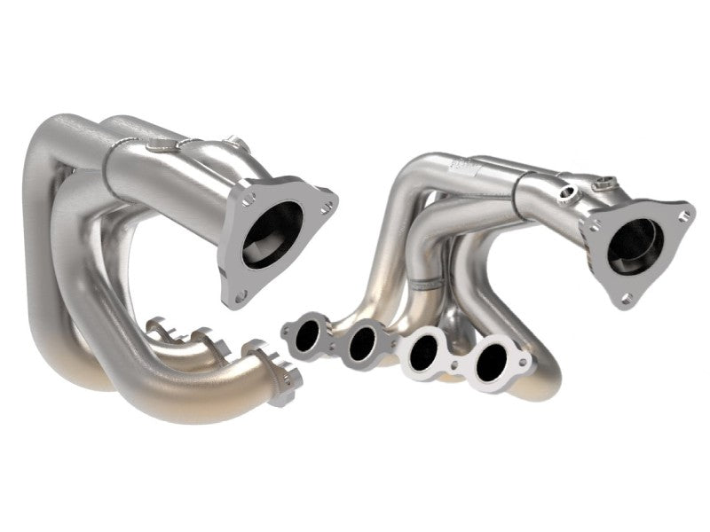 Load image into Gallery viewer, aFe Twisted 304SS Header 2020 Chevy Corvette (C8) 6.2L V8
