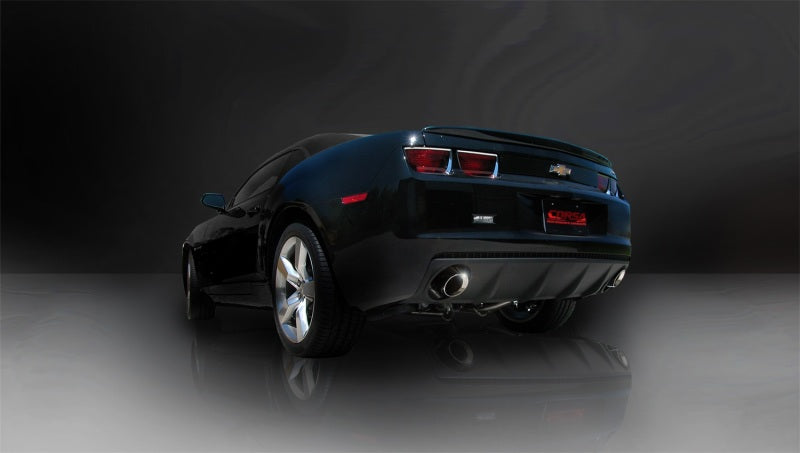 Load image into Gallery viewer, Corsa 10-14 Chevrolet Camaro Convertible SS 6.2L V8 Manual Polished Sport Cat-Back + XO Exhaust
